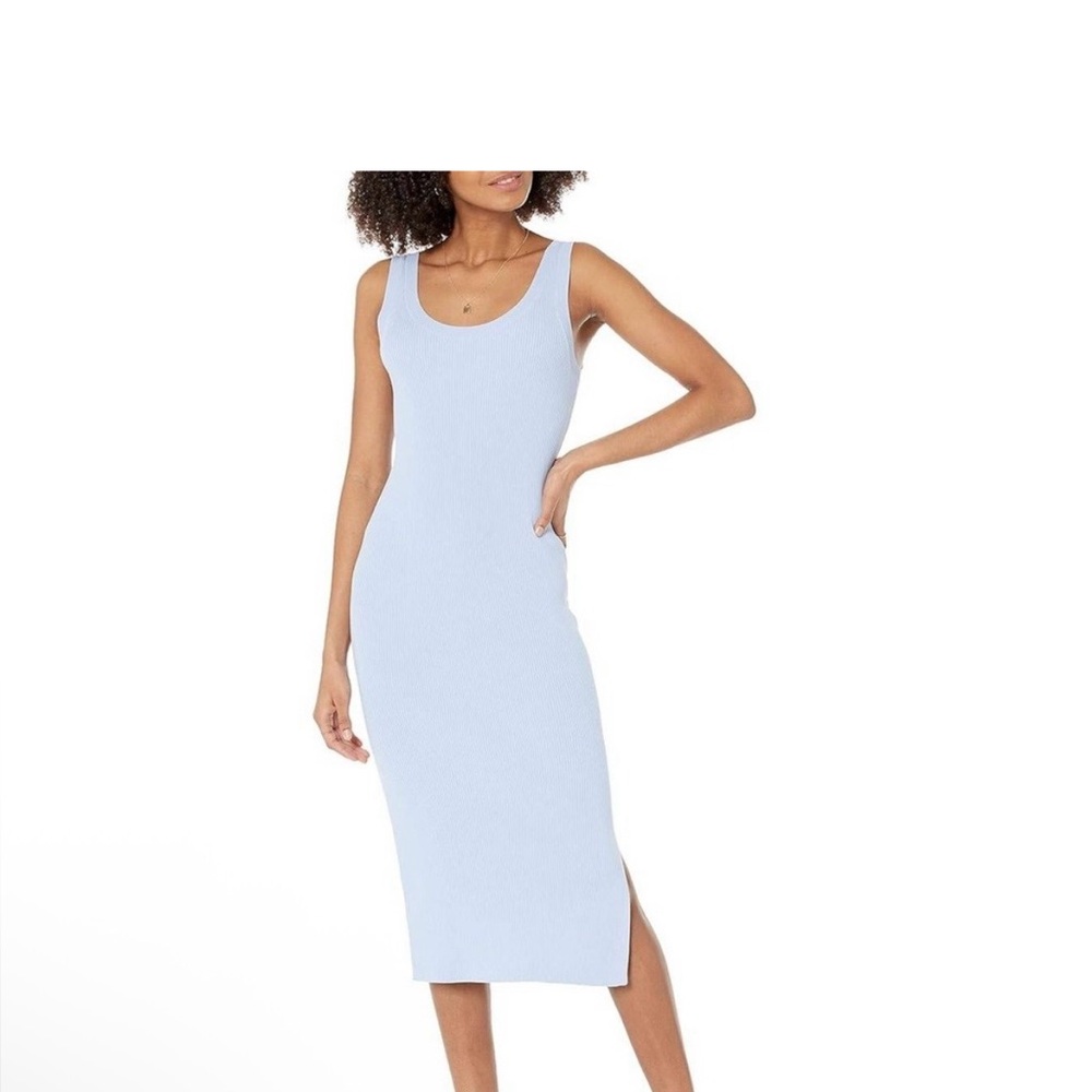 The Drop Light Blue Midi Dress size large